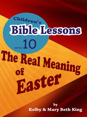 cover image of Children's Bible Lessons